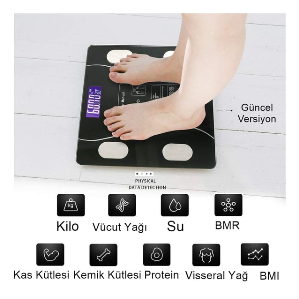 Bluetooth Özellikli Akıllı Tartı  - 2